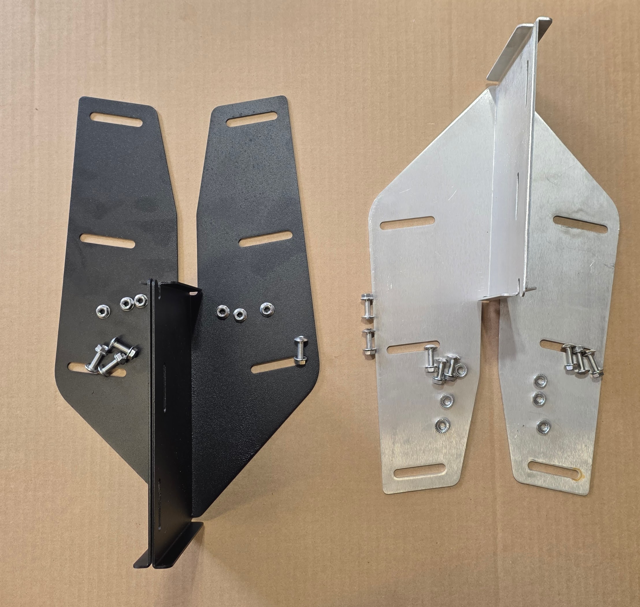 Powdercoat or bare