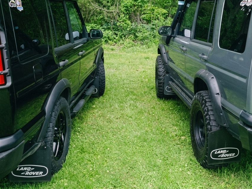 Two trucks